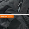 Thickened Fleece-Lined Men's Cotton Coat With Hoodie Warm Plus Size Parka Jacket For Winter Season