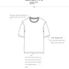 New Summer Waffle Round Neck Short Sleeved T-shirt for Men's Short Sleeved Top Fashion Men T Shirt