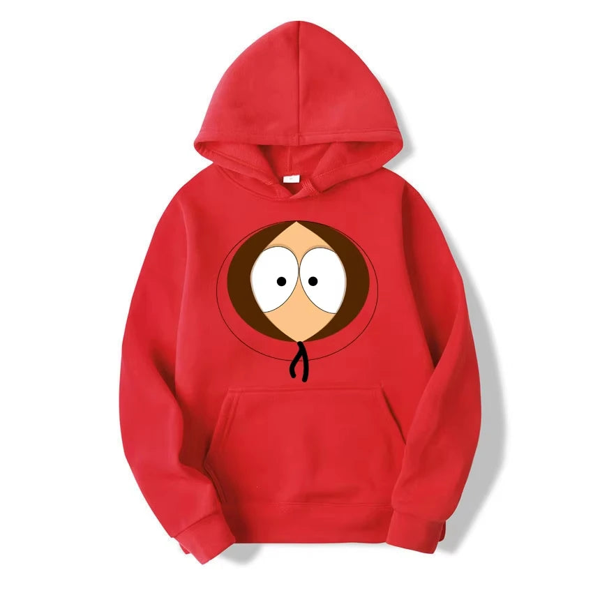 Kenny McComic's new unisex casual sports hoodie for couples, fashionable hoodie for autumn and winter