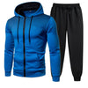 Mens Tracksuits Men's Clothing Men Sets Hoodie Set Zipper Sweatshirt Casual Sport Sweatpants Man Sweat Suit Set Running