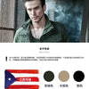 High-quality men's military jacket new multi-pocket collar embroidered sleeve pilot tooling plus size cotton jacket men