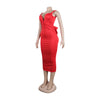 European V Neck Strap Solid Bodycon Dress Summer Casual Female Party Sexy Dresses Vestidos