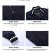 Men's Sets Jacket and Sweatpants 2-piece Set Casual Spliced Pants Baseball Stand Neck High Quality Jogging Jacke