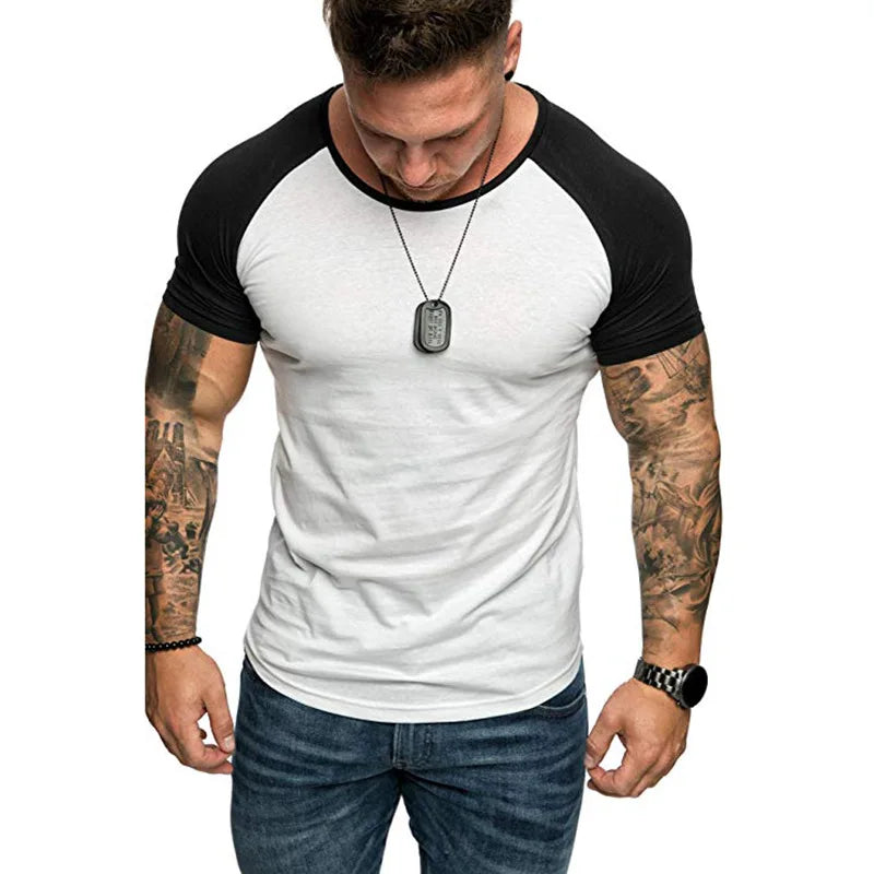 Fitness Gym T Shirt Men Quick Dry Running Shirt Compression Sport Shirt Male Gym Workout Sport Short Sleeve Summer T-shirt Men