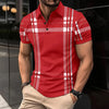 Summer's Best-Selling Men's Striped POLO Shirt, Men's T-Shirt Casual Comfort, Street Style Men's Top, The Perfect Gift For Men