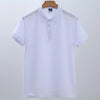 Blank White Men Polo T Shirt Short Sleeve Casual Collar Shirts Plain Black Tshirt Summer Clothes For Men Camisas Polos De Hombre