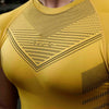 new Fitness Gym T Shirt Men Quick Dry Running Compression Sport Shirt Male Workout Sport Short Sleeve Summer T-shirt