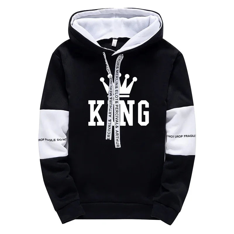 Printing Tracksuit Men Personality Hoodies tops Versatile Sweatshirts Casual Daily Fashion Sports pants New Men's Clothing