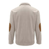 stand-up collar long-sleeved corduroy spot