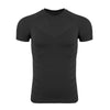 Summer New Fitness Clothes Coach Sports T-shirt Muscle Tights Men High Elastic Training Clothes Short Sleeve Fitness Clothes Men