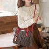 Fashion vintage printed women's handbag, high quality light luxury large capacity single shoulder crossbody bag