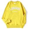 London Westminster Street Letter Prints Sweatshirts For Men Autumn Casual Hoodies O-Neck Soft Pullovers Street Trend Clothing