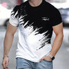 Patchwork Pattern Print Clothes Men Designer Men's T-shirts Men's Summer Clothes Short Sleeve Tee Simple Shirts Graphic Tee Tops