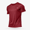 Men Short Sleeve White Tops Shirts Breathable Casual Soild t-Shirts Tee Man Quick Dry Ice Silk Running Gym t Shirt Male Clothes