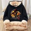 Sonics Winter Children Casual Hoodies Anime Cute Top Kids Thicken Long Sleeve Pullover Boy Cartoon Hooded Clothes Xmas Gift 2025