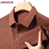 2025Summer New Men's Business Print Short Sleeved POLO Shirt Comfortable and Cool Casual Fashion T-shirt