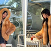 Hot selling Fashion Winter New Real Fox Fur Coat Women Hooded Natural Silver Red Fox Fur Jacket Female Thick Warm Outerwear