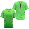 Fashion Men's T Shirt Summer Outdoor Run Fitness Breathable Short Sleeve Letter Badminton Tennis Training Dress Loose O-Neck Top