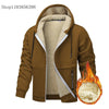 leisure man's Windproof Thick Cardigans jacket