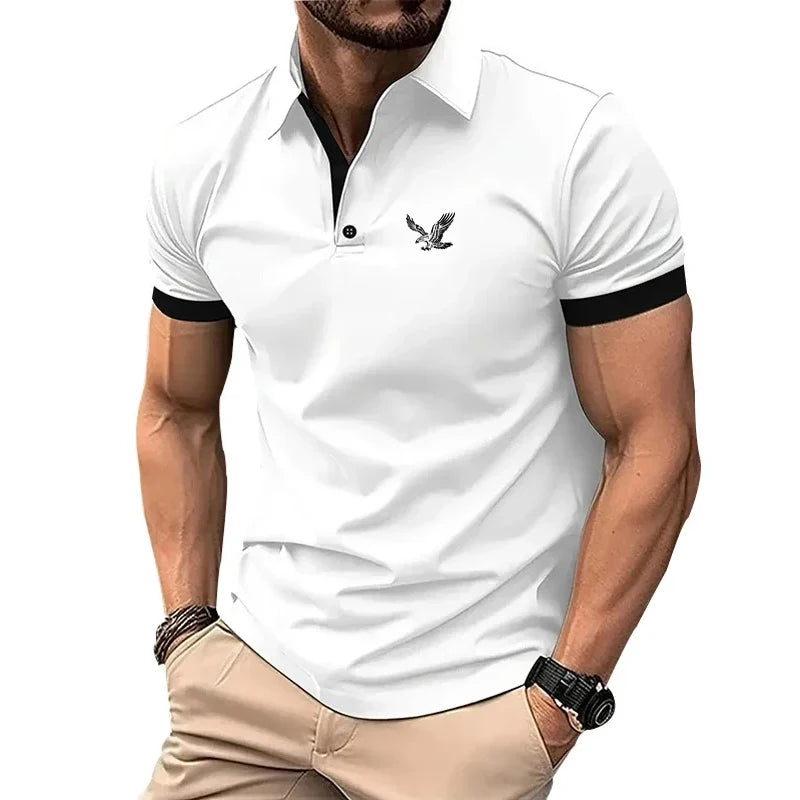 Summer Thin Short Sleeves Polo Shirt Cheap Casual Logo Printed Fashion New Breathable Sports T Shirt Tops Men's Clothing