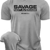 Men's T-shirt Street Sports Fitness Barbarian Alphabet Print Daily Short Sleeve T-shirt Trend Men's Clothing Gray T-shirt