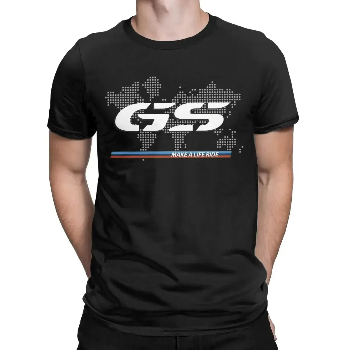 100% Cotton for 1250 GS Exclusive for BMW Fans Motorrad R1250GS T Shirt Men Hip Hop Streetwear T-shirt Hot Sale Summer