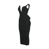 European V Neck Strap Solid Bodycon Dress Summer Casual Female Party Sexy Dresses Vestidos