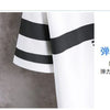 2024 Summer New Fashion Striped Short Sleeve T-shirt Large Size Sports Suit Men's Casual Relaxed Breathable Two-Piece Set M-4XL