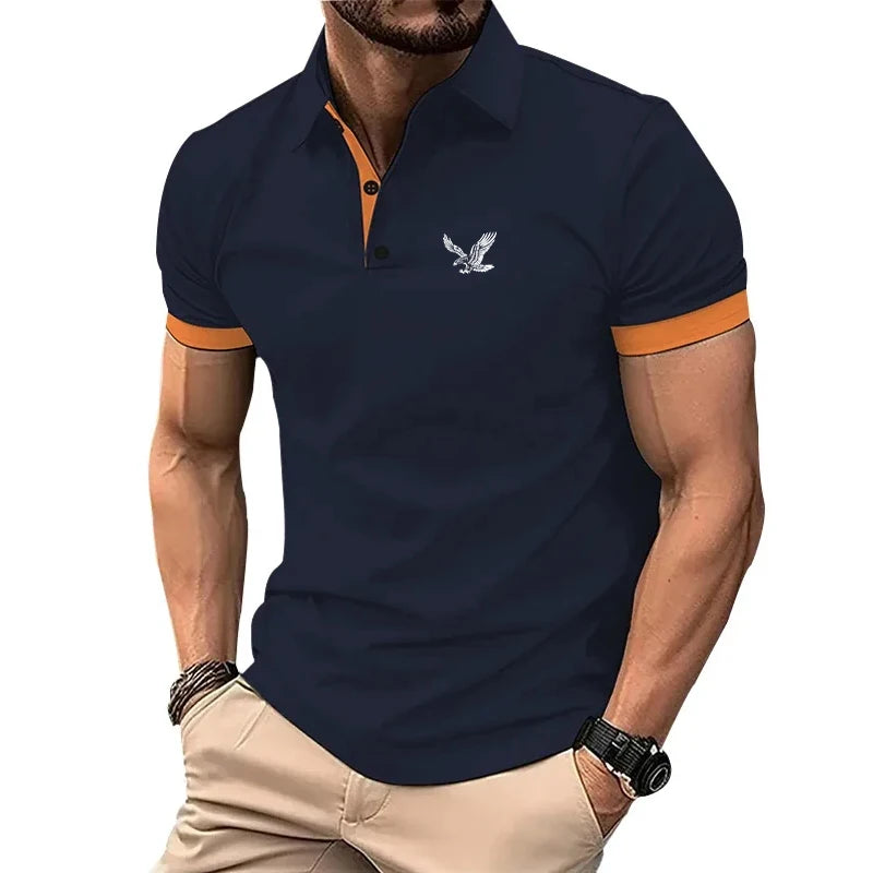 Summer Thin Short Sleeves Polo Shirt Cheap Casual Logo Printed Fashion New Breathable Sports T Shirt Tops Men's Clothing