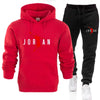 Men's Tracksuit Hoodie Pants 2Pcs Sets Suit Leisure Sweatshirts Sweatpants Fashion Trends Brand Clothing S-3XL