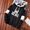 Printing Tracksuit Men Personality Hoodies tops Versatile Sweatshirts Casual Daily Fashion Sports pants New Men's Clothing