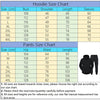 Hooded Sweatshirts Tracksuit for Men High Quality Paris Printed Hoodies and Jogger Pants Male Autumn Winter Casual Jogging Suit