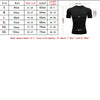 Compression Long Sleeve Shirt Black Fitness T-shirt Men's Muscle Quick drying Gym Sportswear Sun protection Sports Base layer