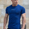 Summer New Fitness Clothes Coach Sports T-shirt Muscle Tights Men High Elastic Training Clothes Short Sleeve Fitness Clothes Men