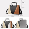 Fashion Splicing Women Handbag  Luxury Handbag Women Bags Designer Large Capacity Shoulder Crossbody Bag Female Casual Tote Bag