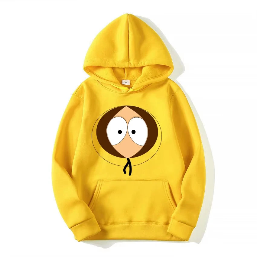 Kenny McComic's new unisex casual sports hoodie for couples, fashionable hoodie for autumn and winter