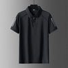 Polo Ice Silk Suit Men's Casual Relaxed