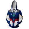 Gundam Cosplay Animal costume Hoodie Char Aznable Sweatshirt Sweatshirt Coats Men And Women