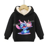 Lilo & Stitch Child Hoodies Hoodies Sweatshirts Long Sleeves Cute Cartoon Printing Fashion Casual Boys and Girls Christmas Gifts