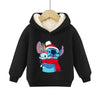 Lilo & Stitch Child Hoodies Hoodies Sweatshirts Long Sleeves Cute Cartoon Printing Fashion Casual Boys and Girls Christmas Gifts