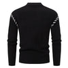 New Men's Knitted Sweater Solid Color Coats Winter Warm Knitted Streetwear Casual Mens Mock Neck Turtleneck Sweater Men