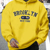 Brooklyn Est 1998 New York Printing Men Hoodies Harajuku Crewneck Hoodie Fashion Oversize Hoody Autumn Comfortable Tracksuit