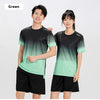 Fitness Clothes Ice Silk Quick Drying T-shirt Suit Men Short Sleeve Running Sportswear Shorts Tracksuit Gym Sports Training Sets