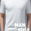 Superfine Merino Wool T Shirt Men's Knitted O-neck Breathable Thin Cashmer Short Sleeve Tee Solid Color Tops