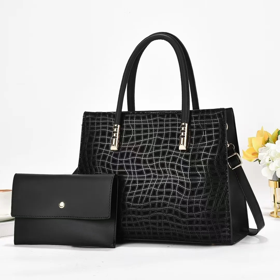 New Style Portable Large Bag Women's Fashionable Bag Portable Tote Bag Commuter Crossbody Handbag