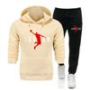 Men's Tracksuit Hoodie Pants 2Pcs Sets Suit Leisure Sweatshirts Sweatpants Fashion Trends Brand Clothing S-3XL