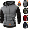 Men Sweatshirt Autumn And Winter Thick Fleece Pullovers Fashion Trendy Hoodies Long Sleeve Outdoor Fitness Hooded Streetwear