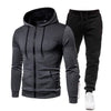 Mens Tracksuits Men's Clothing Men Sets Hoodie Set Zipper Sweatshirt Casual Sport Sweatpants Man Sweat Suit Set Running