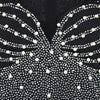 Women Sexy Glitter Rhinestone Mini Dress