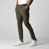 Versatile Solid Slim Trousers Elastic High-quality Long Pants